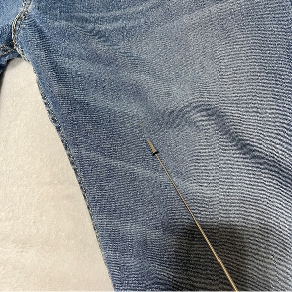 Levi's Men's Jeans 505 Regular Fit Straight Leg Light Wash Size 34 x 32 - Picture 14 of 15